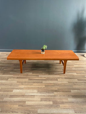 Mid-Century Danish Modern Teak Coffee Table w/ Expanding Tray, c.1960’s