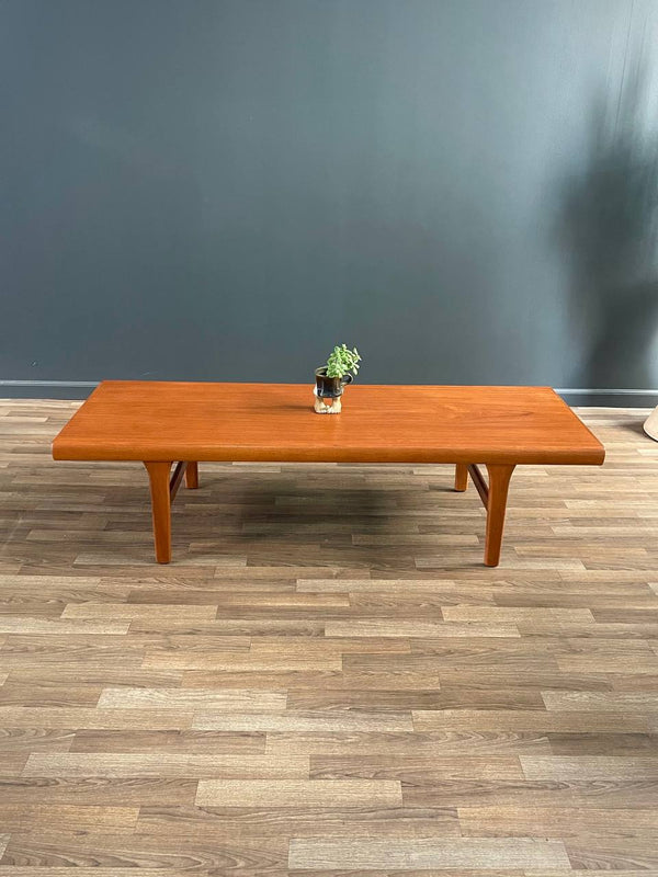 Mid-Century Danish Modern Teak Coffee Table w/ Expanding Tray, c.1960’s