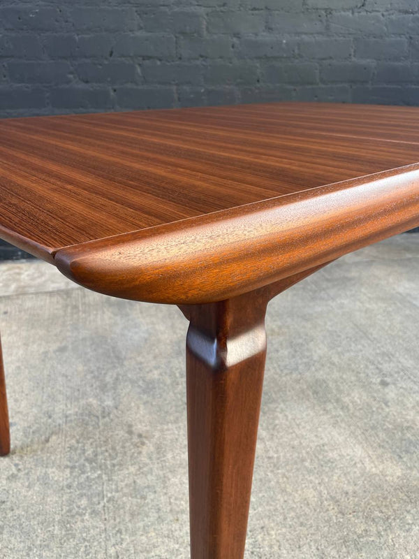 Mid-Century Modern “Link” Expanding Teak Dining Table by Harris Lebus, c.1960’s