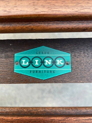 Mid-Century Modern “Link” Expanding Teak Dining Table by Harris Lebus, c.1960’s