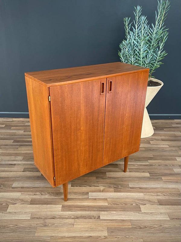 Mid-Century Danish Modern Teak Dining Cabinet Credenza, c.1960’s