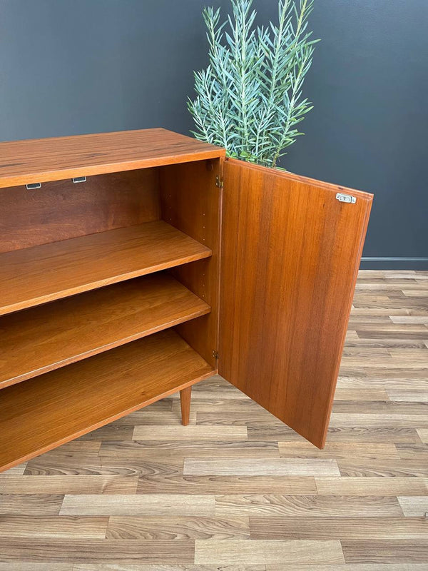 Mid-Century Danish Modern Teak Dining Cabinet Credenza, c.1960’s