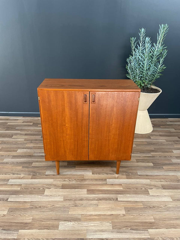 Mid-Century Danish Modern Teak Dining Cabinet Credenza, c.1960’s