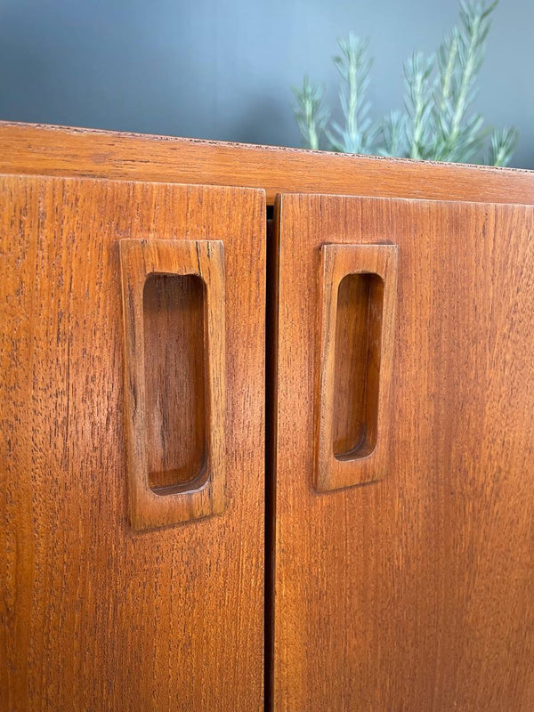 Mid-Century Danish Modern Teak Dining Cabinet Credenza, c.1960’s