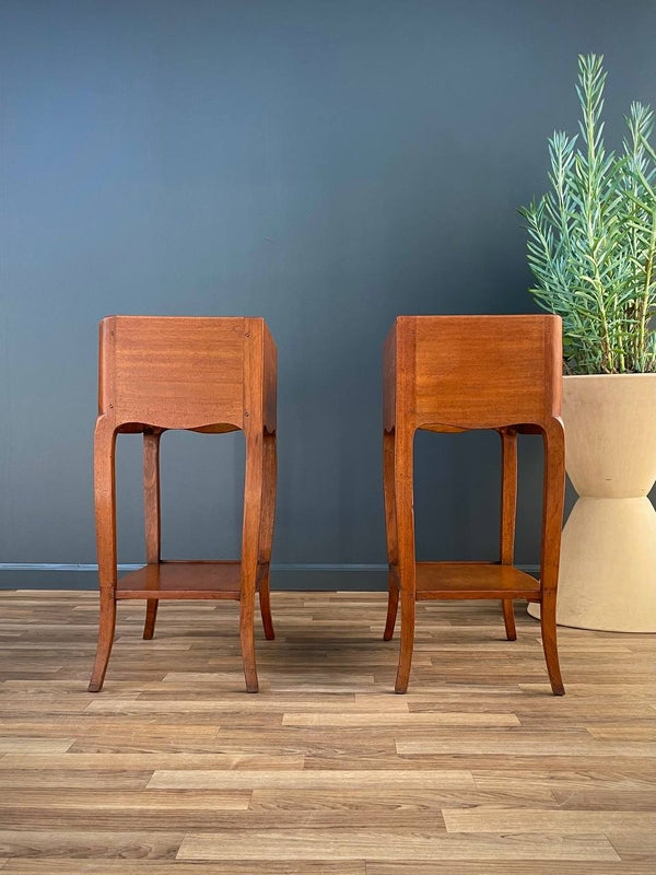 Pair of French Provincial Style Nightstands, c.1950’s