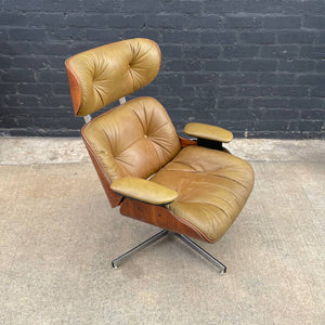 Vintage Eames Style Mid-Century Modern Lounge Chair by Selig, c.1960’s