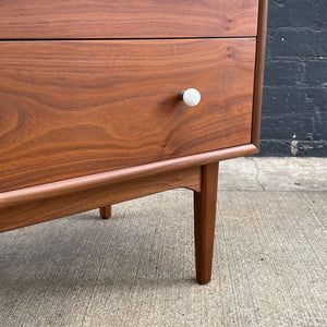 Mid-Century Modern Walnut Dresser by Kipp Stewart for Drexel, c.1960’s