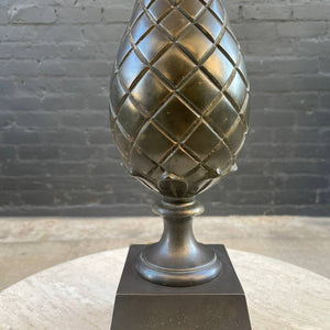 Vintage Brass Pineapple Style Table Lamp, c.1960’s