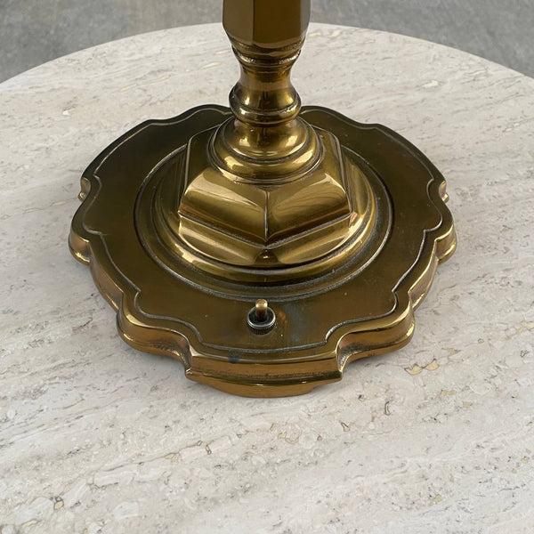 Vintage Brass Candelabra Style Table Lamp , c.1960’s