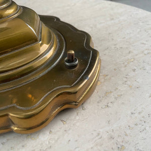 Vintage Brass Candelabra Style Table Lamp , c.1960’s