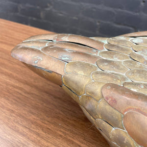 Vintage Mid-Century Modern Sergio Bustamante Style Metal Duck Planter, c.1960’s