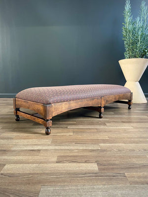 Vintage Country French Ottoman Bench, c.1950’s