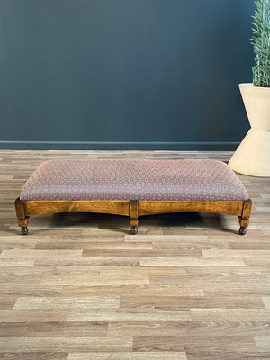 Vintage Country French Ottoman Bench, c.1950’s