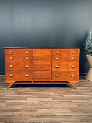 Mid-Century Modern 12-Drawer Dresser by Kling Furniture, c.1960’s