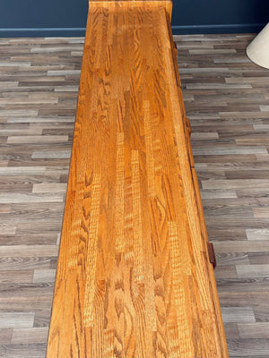 Post Modern 9-Drawer Oak Dresser by Boyd Furniture, c.1980’s