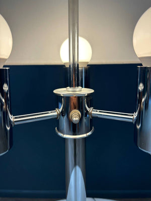 Mid-Century Modern Chrome Table Lamp, c.1960’s
