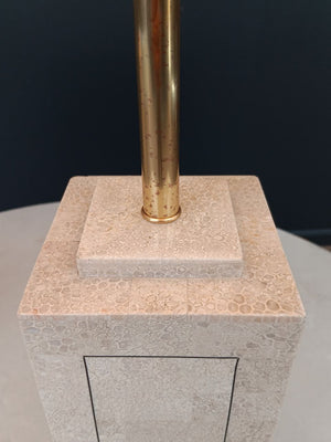 Pair of Mid-Century Modern Stone Table Lamps, c.1960’s