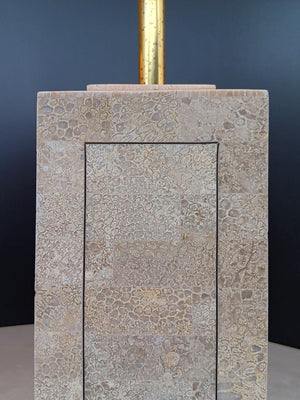 Pair of Mid-Century Modern Stone Table Lamps, c.1960’s