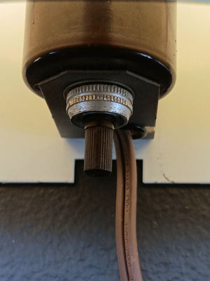 Pair of Mid-Century Modern 3-Tier Brass Wall Sconces