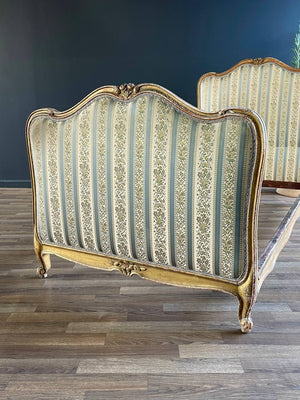 Italian Antique Hand Carved Twin-Size Bed Frame, c.1920’s