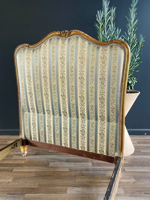 Italian Antique Hand Carved Twin-Size Bed Frame, c.1920’s