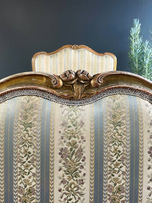 Italian Antique Hand Carved Twin-Size Bed Frame, c.1920’s