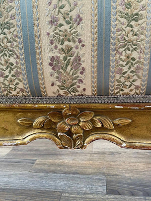 Italian Antique Hand Carved Twin-Size Bed Frame, c.1920’s