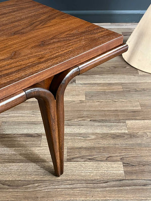 Mid-Century Modern Sculpted Walnut Coffee Table, c.1960’s
