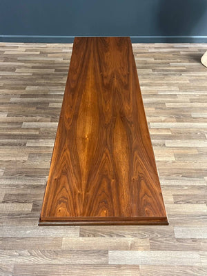 Mid-Century Modern Sculpted Walnut Coffee Table, c.1960’s