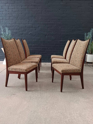 Set of 6 Mid-Century Modern Walnut Dining Chairs by John Kapel, c.1960’s