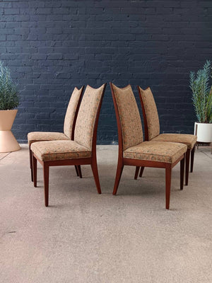 Set of 6 Mid-Century Modern Walnut Dining Chairs by John Kapel, c.1960’s