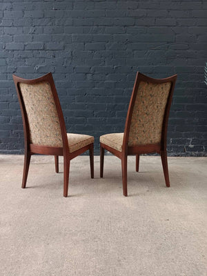 Set of 6 Mid-Century Modern Walnut Dining Chairs by John Kapel, c.1960’s