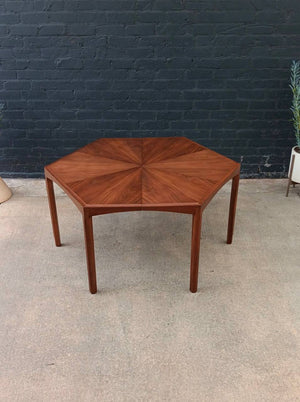 Expanding Mid-Century Modern Walnut Dining Table by John Kapel, c.1960’s