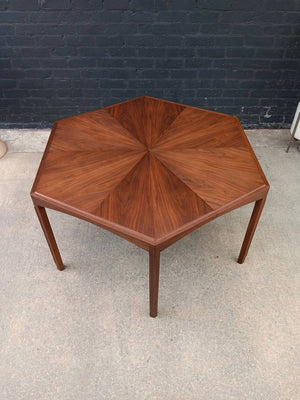 Expanding Mid-Century Modern Walnut Dining Table by John Kapel, c.1960’s