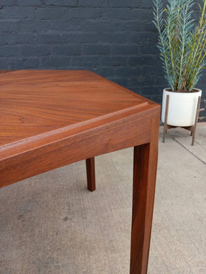 Expanding Mid-Century Modern Walnut Dining Table by John Kapel, c.1960’s