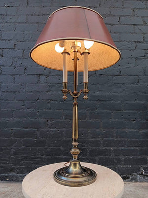 Hollywood Regency Brass Table Lamp by Stiffel, c.1970’s
