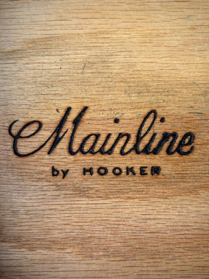 Mid-Century Modern Sculpted Walnut Desk by Hooker, c.1960’s