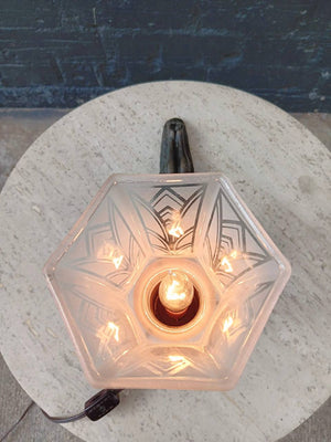 Art Deco Figural Table Lamp, signed Chandler, c.1930’s
