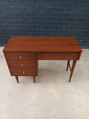 Mid-Century Modern Walnut Writing Desk by Harmony House, c.1960’s