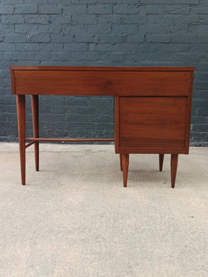 Mid-Century Modern Walnut Writing Desk by Harmony House, c.1960’s