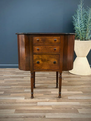 Antique Federal Style Sewing Cabinet, c.1950’s