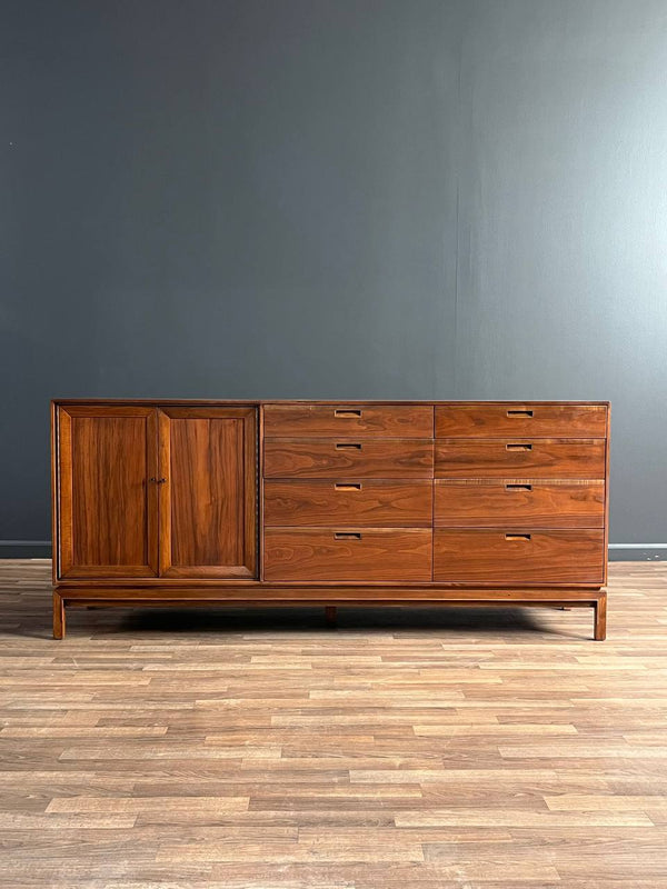 Mid-Century Modern 11-Drawer Walnut Dresser, c.1960’s