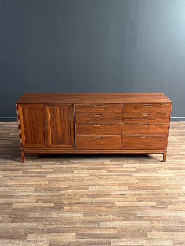 Mid-Century Modern 11-Drawer Walnut Dresser, c.1960’s