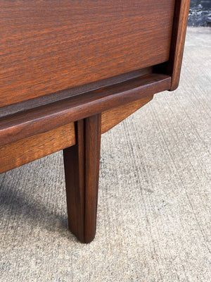 Mid-Century Modern Walnut Highboy Dresser, c.1960’s