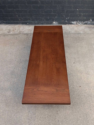 Mid-Century Modern Minimalist Walnut Coffee Table, c.1960’s