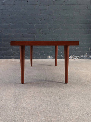 Mid-Century Modern Minimalist Walnut Coffee Table, c.1960’s