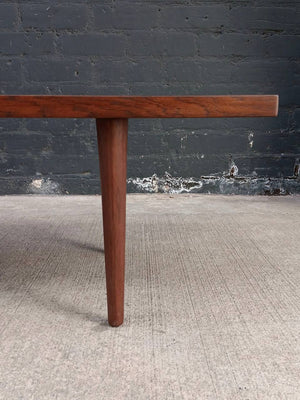 Mid-Century Modern Minimalist Walnut Coffee Table, c.1960’s