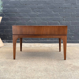 Vintage Mid-Century Modern Walnut Side Table, c.1960’s