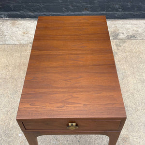 Vintage Mid-Century Modern Walnut Side Table, c.1960’s