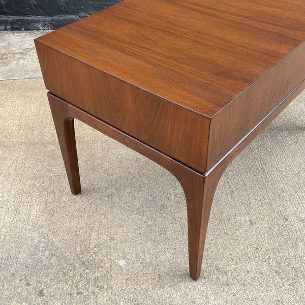 Vintage Mid-Century Modern Walnut Side Table, c.1960’s